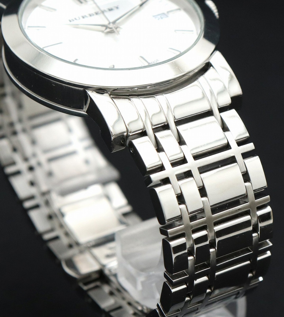 BURBERRY メンズ時計 BU1350 - BURBERRY バーバリー BU1350 シルバー