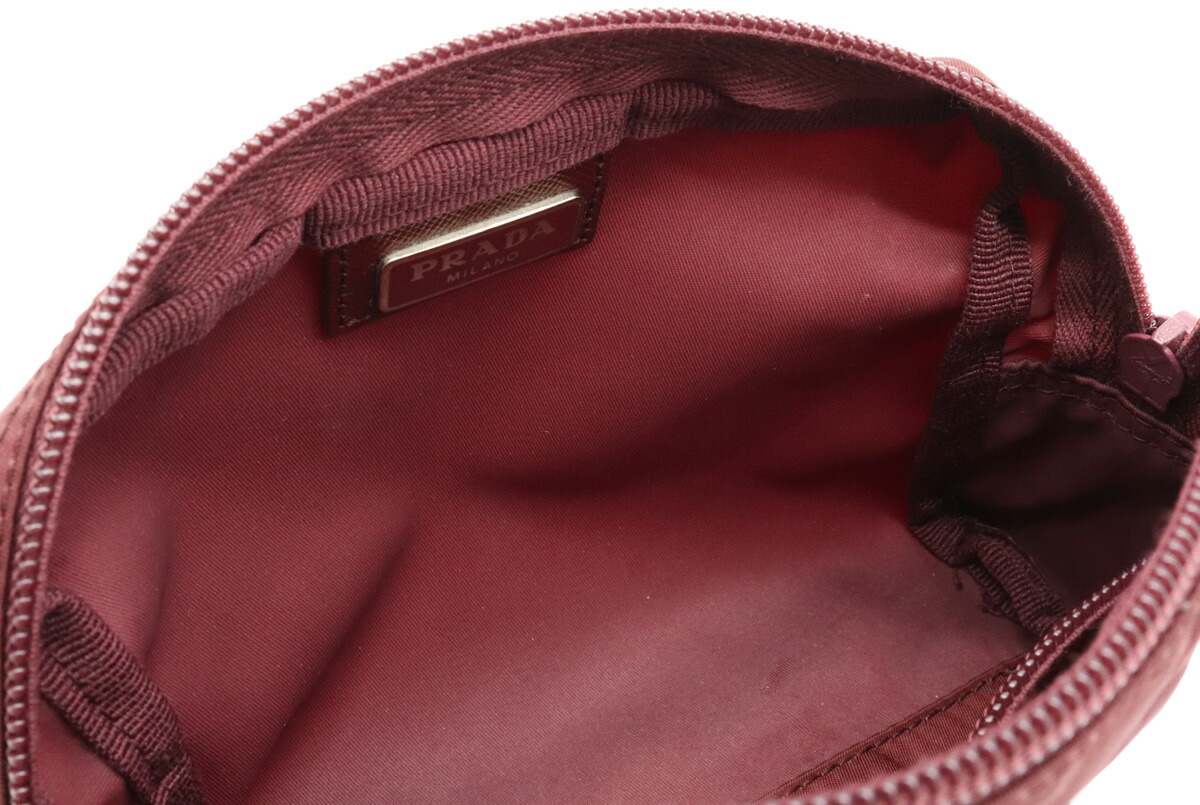 楽天市場】【バッグ】PRADA プラダ ポーチ 化粧ポーチ コスメポーチ