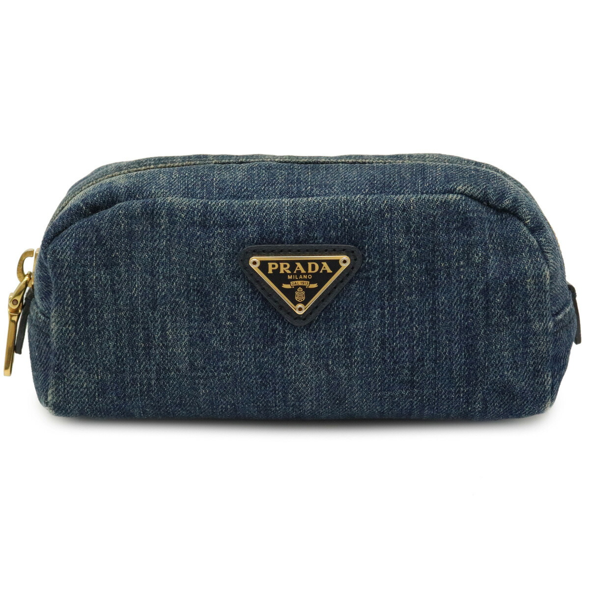 楽天市場】PRADA プラダ ポーチ DENIM デニム 化粧ポーチ コスメポーチ