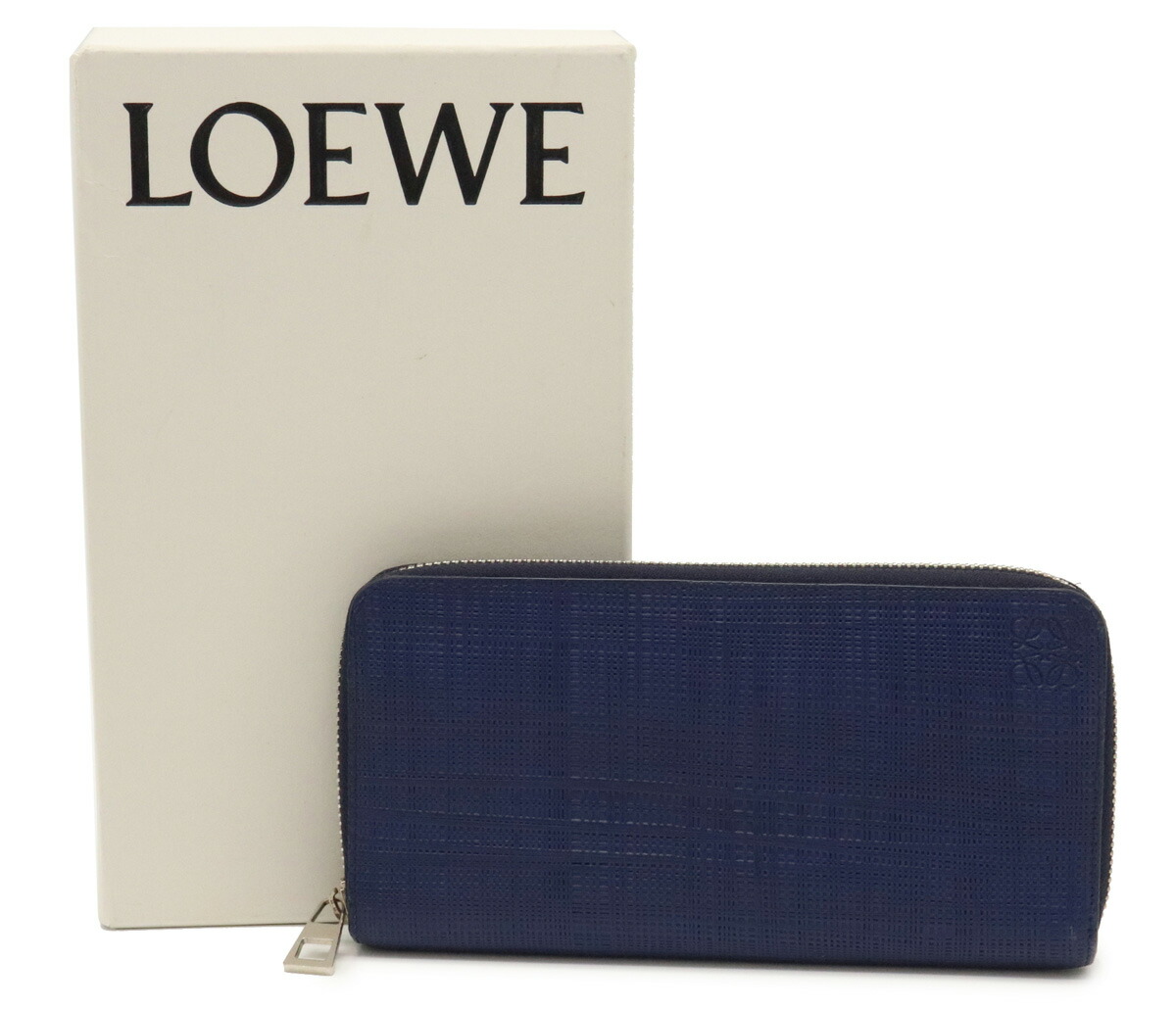 楽天市場】【財布】LOEWE ロエベ リネン 網目模様 ラウンドファスナー