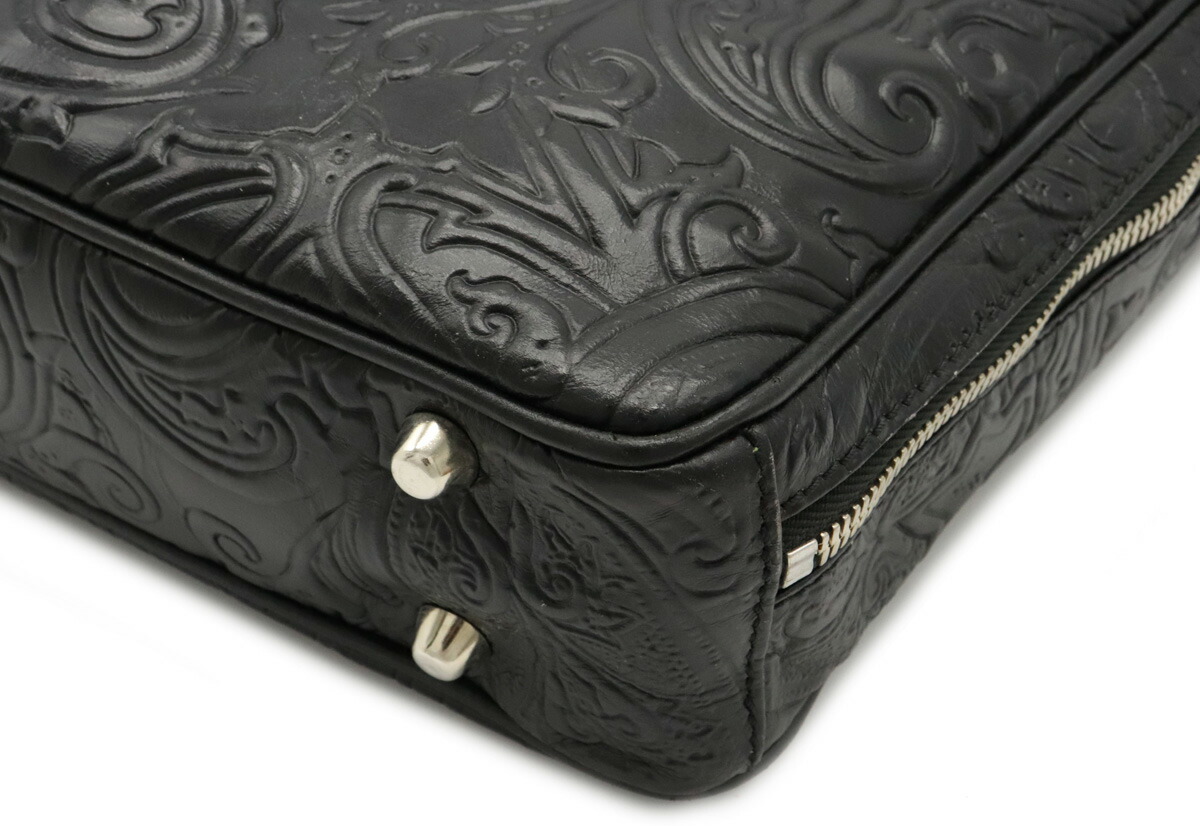 楽天市場】【バッグ】ETRO エトロ マルゴット ペイズリー柄 エンボス