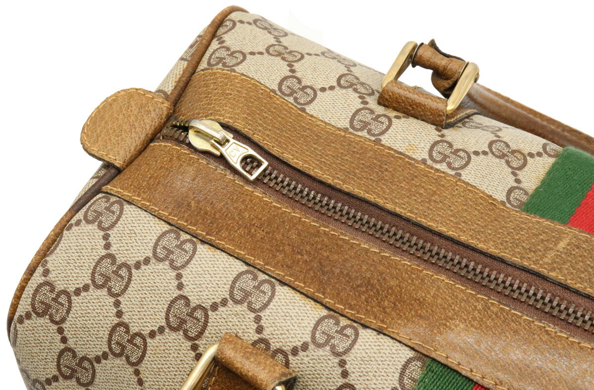 楽天市場】【バッグ】GUCCI グッチ オールドグッチ GGプラス シェリー