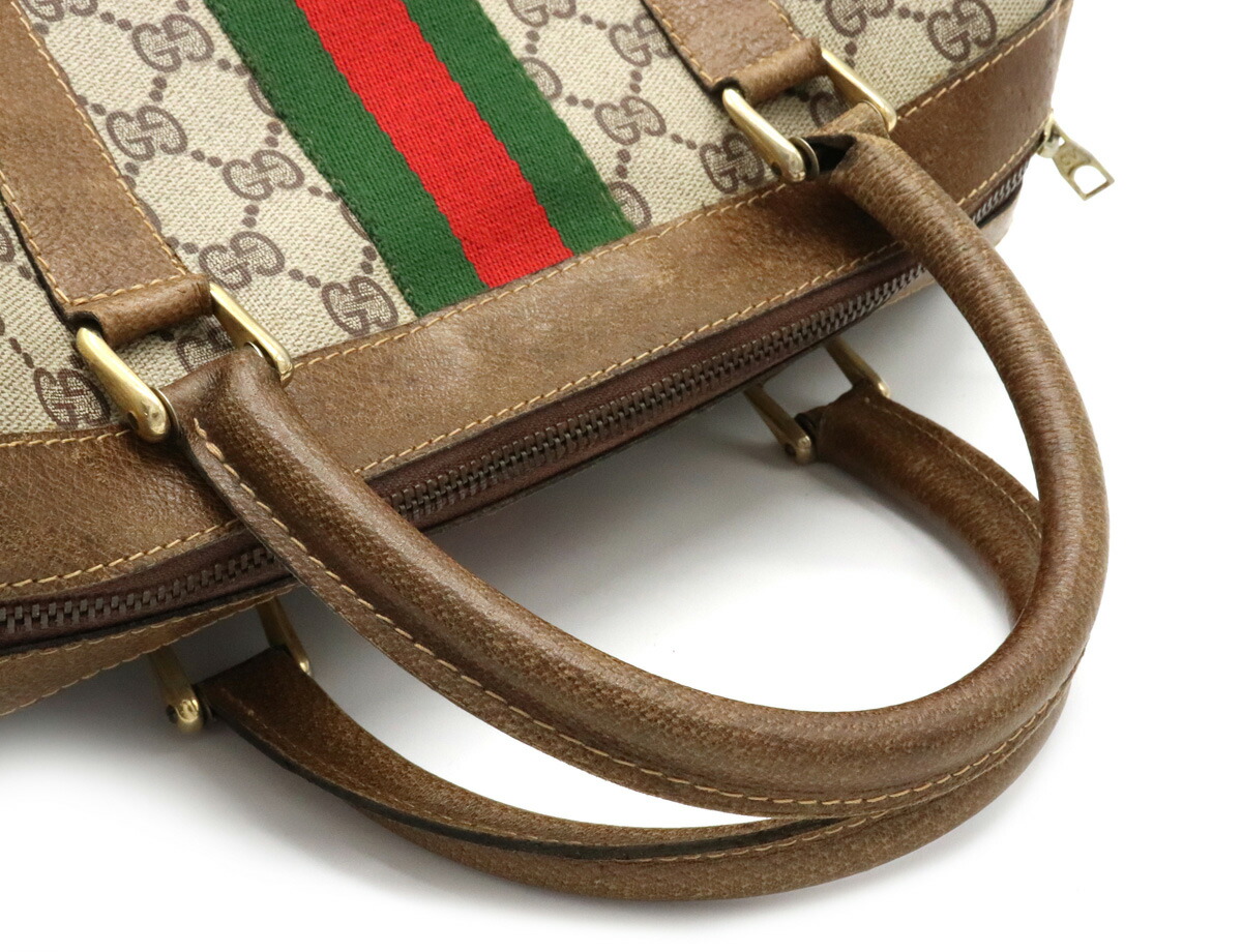 楽天市場】【バッグ】GUCCI グッチ オールドグッチ GGプラス シェリー