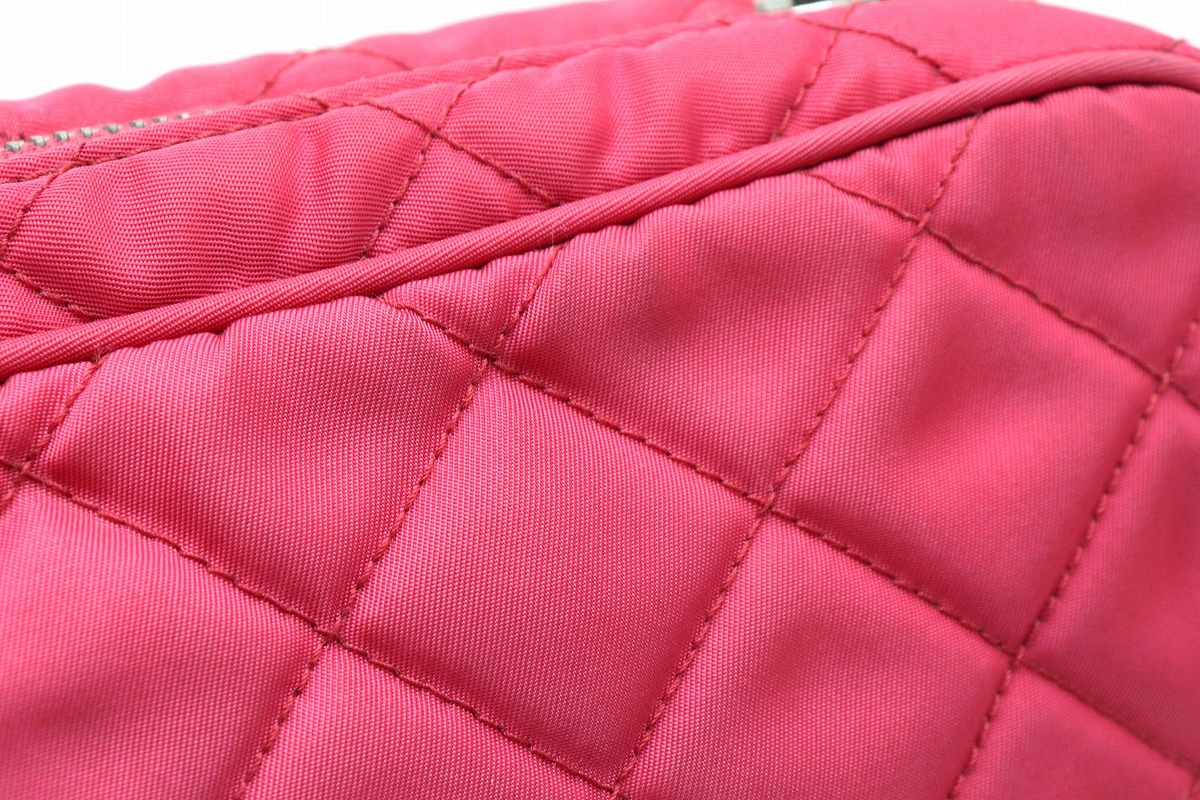 楽天市場】【バッグ】PRADA プラダ キルティング ショルダーバッグ