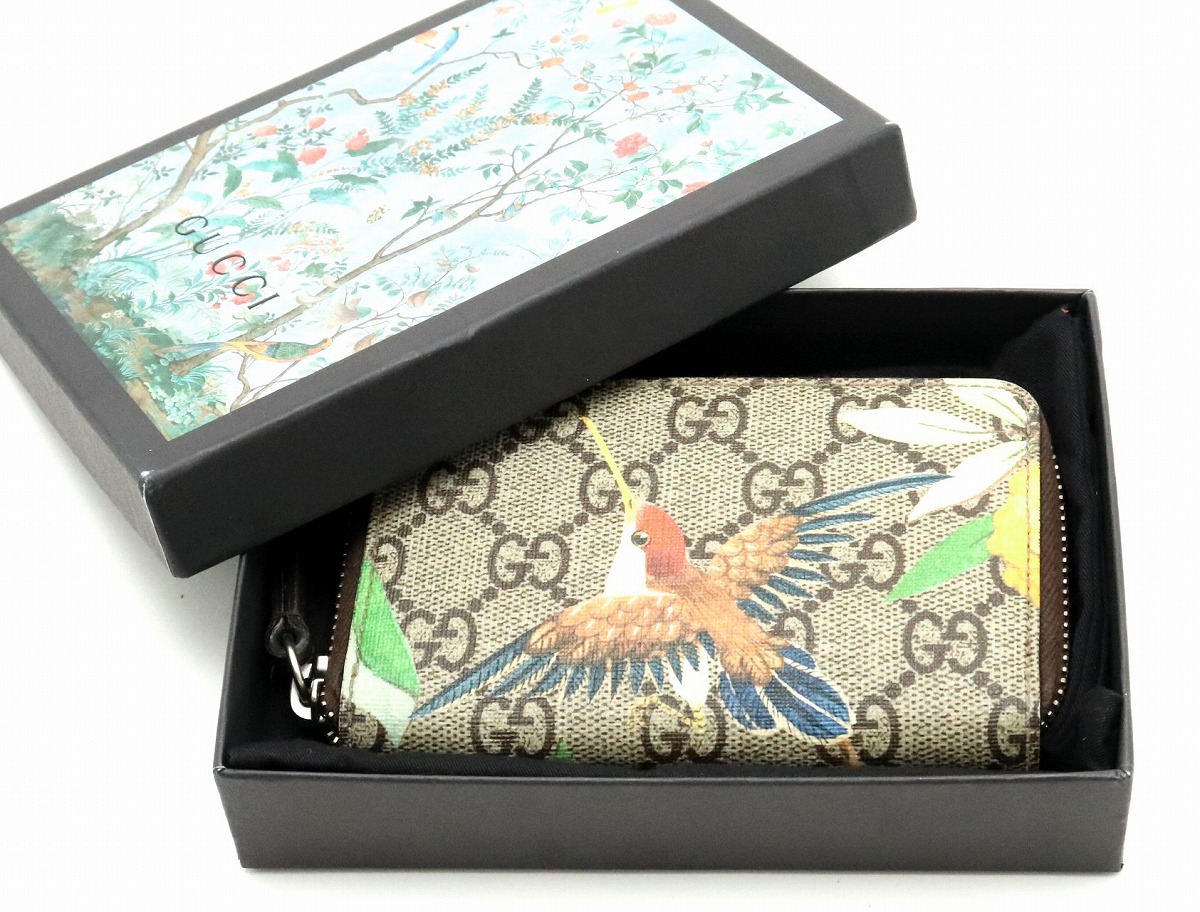 楽天市場】【未使用品】GUCCI グッチ GGスプリーム ティアン ジップ