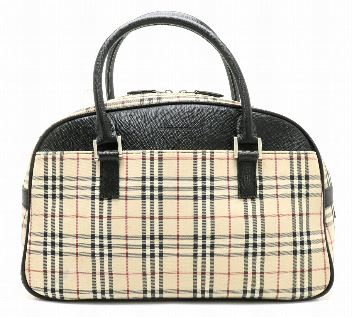楽天市場】【バッグ】BURBERRY バーバリー ノバチェック ハンドバッグ