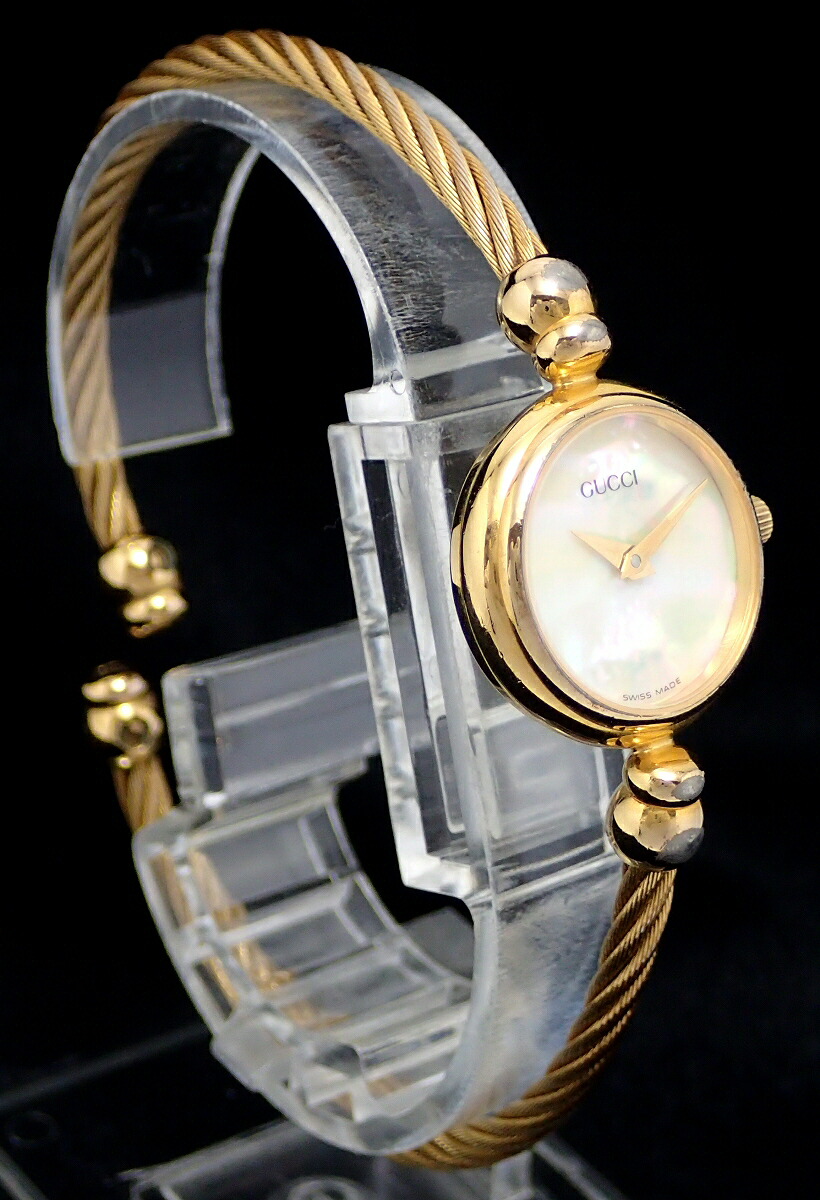 楽天市場】【ウォッチ】GUCCI グッチ バングル ウォッチ ホワイト