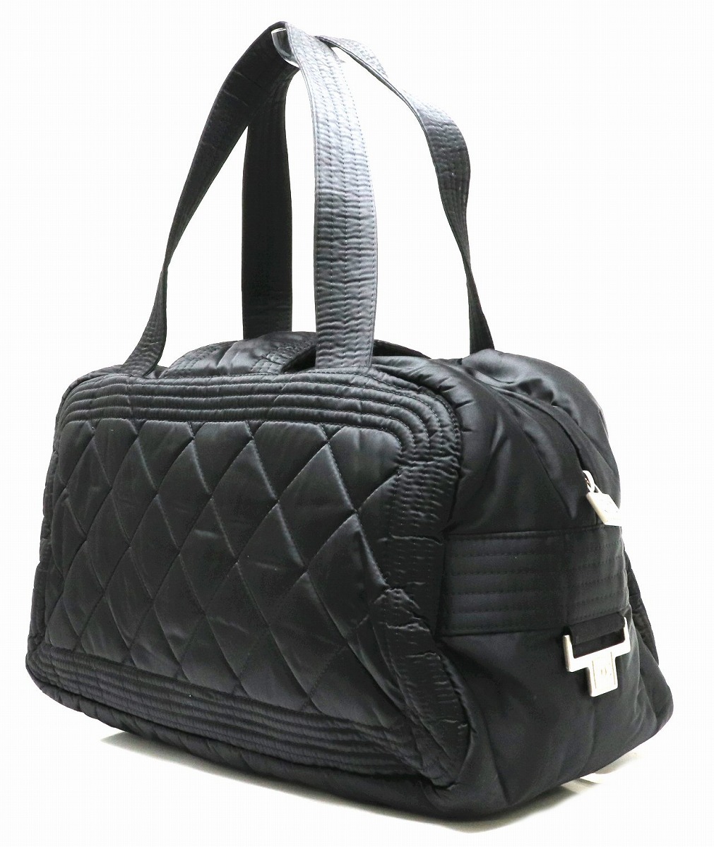 楽天市場】【バッグ】CHANEL シャネル スポーツライン キルティング