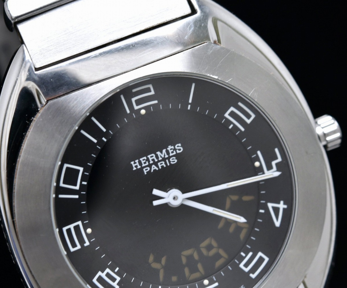 楽天市場】【ウォッチ】【新品同様】HERMES エルメス エスパス