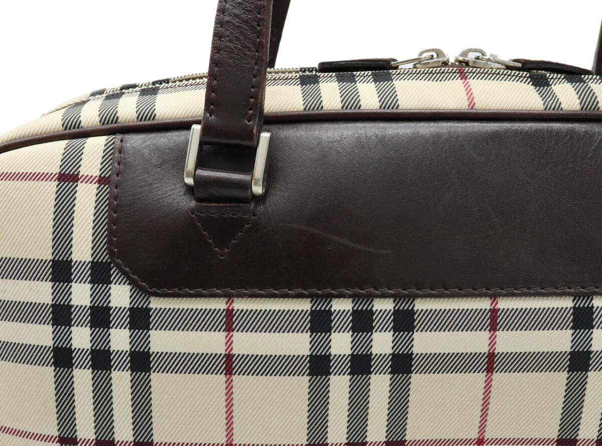 楽天市場】【バッグ】BURBERRY バーバリー ボストンバッグ