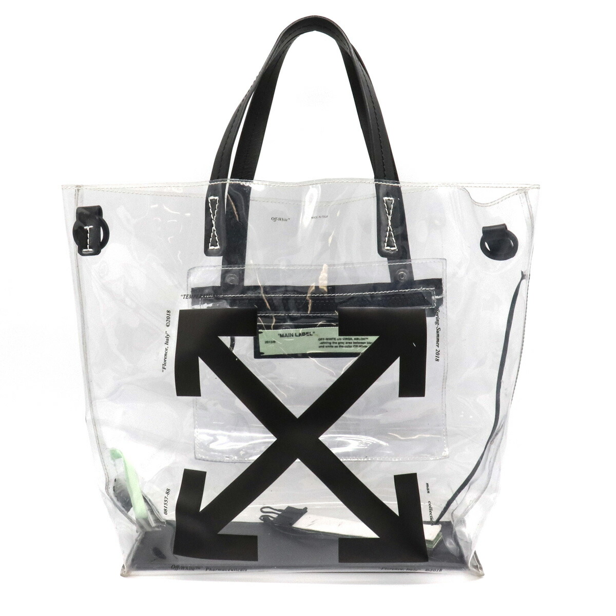 楽天市場】【バッグ】Off-White オフホワイト トートバッグ