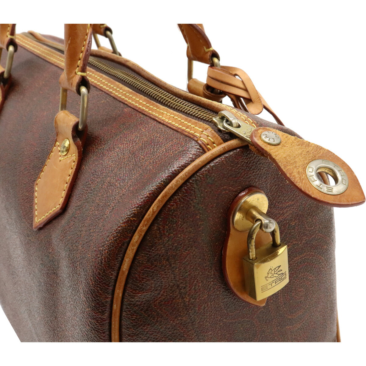 楽天市場】【バッグ】ETRO エトロ ペイズリー柄 ハンドバッグ ミニ