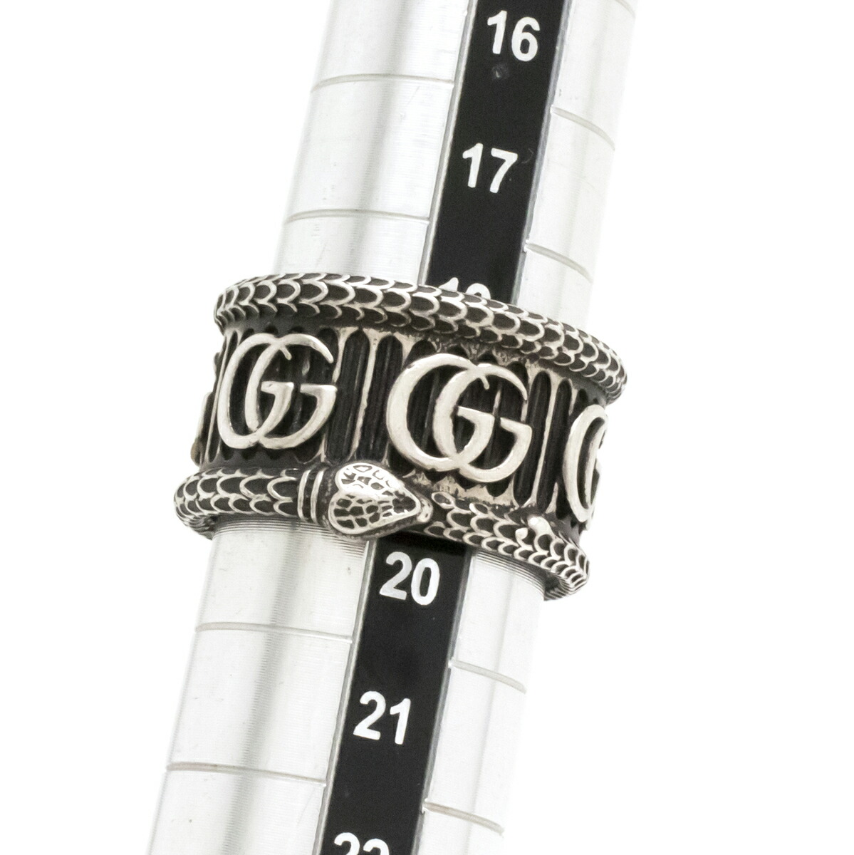 楽天市場】【ジュエリー】GUCCI グッチ ダブルG スネーク 蛇 ワイド
