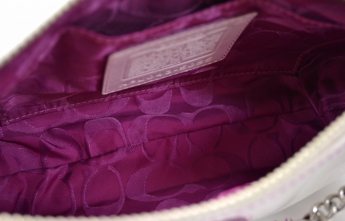 楽天市場】【バッグ】COACH コーチ ミニハンドバッグ ポーチ