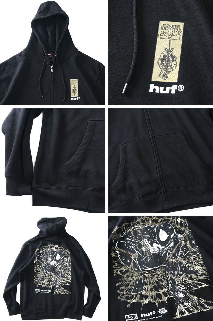 楽天市場】大きいサイズ メンズ HUF ハフ x MARVEL マーベル