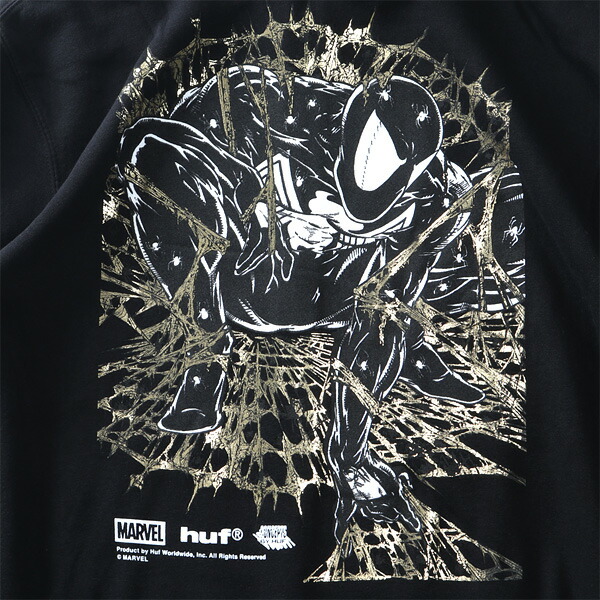 楽天市場】大きいサイズ メンズ HUF ハフ x MARVEL マーベル