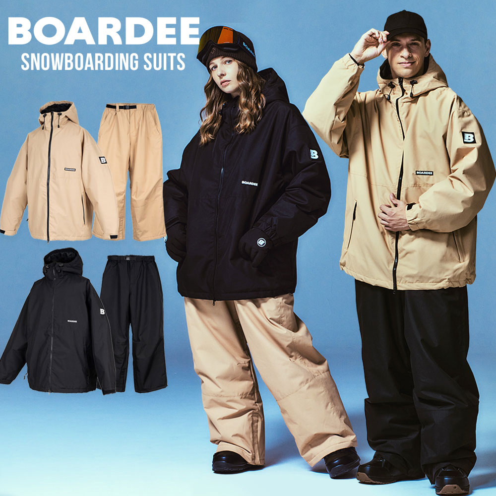 楽天市場】スノボウェア メンズ 上下セット スノーボードウェア