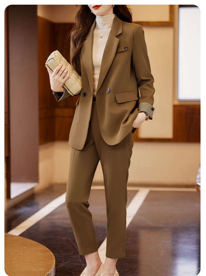 楽天市場】セットアップ パンツスーツ リクルートスーツ レディース