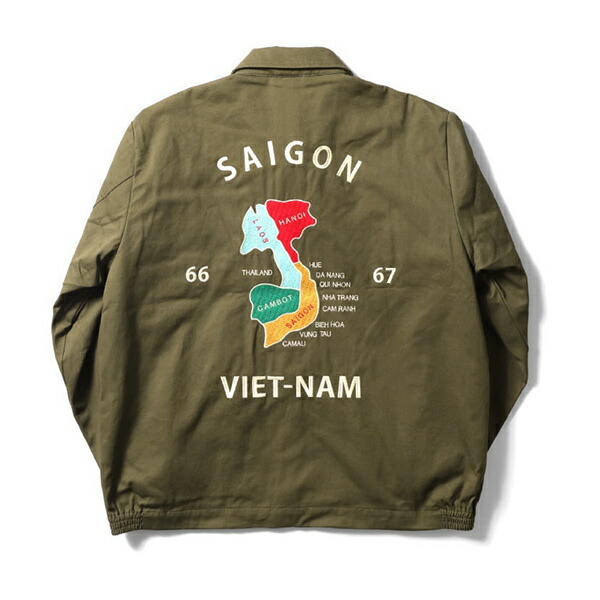 楽天市場】ヒューストン【HOUSTON】51351 VIETNAM JACKET (MAP