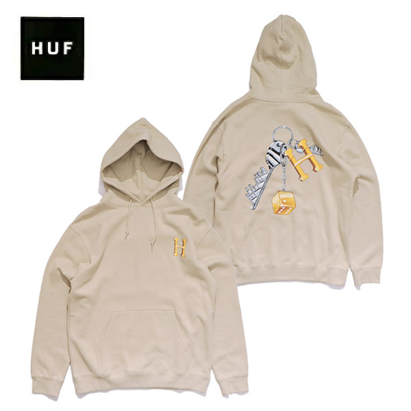 楽天市場】ハフ【HUF】PF00710 KEYS TO THE CITY P/O HOODIE フード