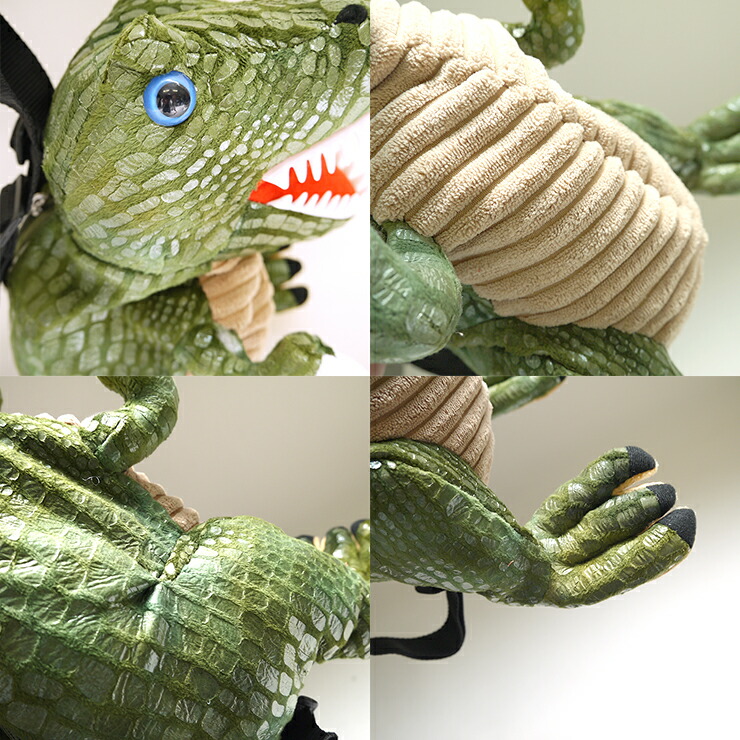 楽天市場】恐竜リュック ぬいぐるみリュック ダイナソー 恐竜