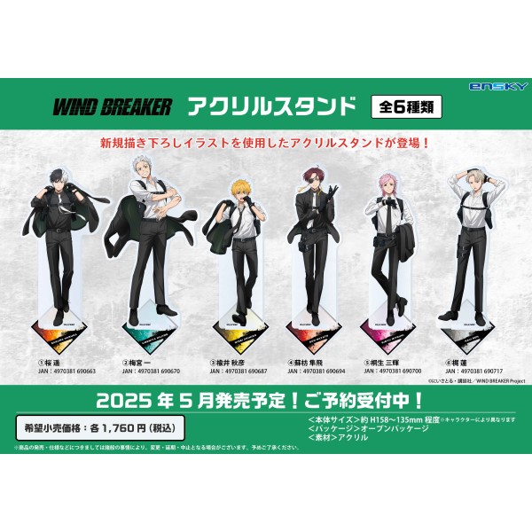 楽天ブックス: TVアニメ『WIND BREAKER』 アクリルスタンド 5.桐生三輝