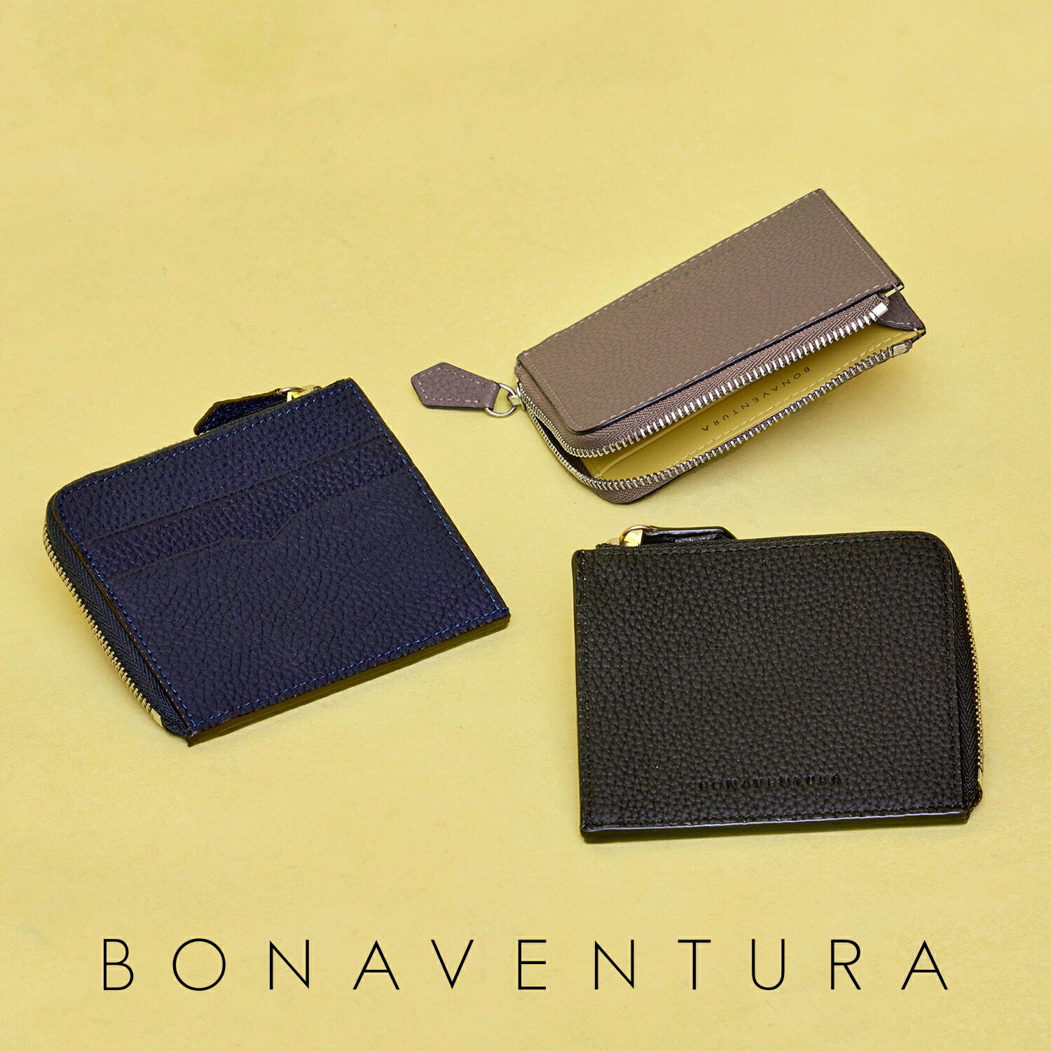 楽天市場】【3/5限定 P15倍】L字ジップ ウォレット シュリンクレザー