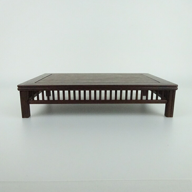 楽天市場】【中古】花台 平卓 力蔵 長辺 約21cm 長方卓 飾台 置き物台