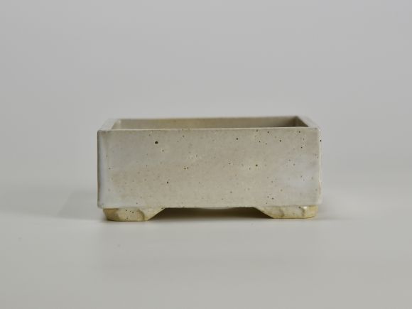 楽天市場】盆栽鉢 山野草鉢 白 4号 正角鉢 陶器鉢 幅 約 12cm 高さ 約