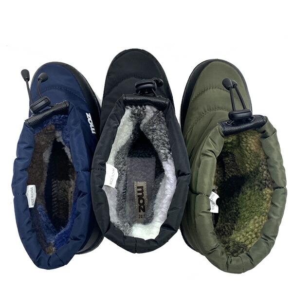 楽天市場】MOZ モズ ウォータープルーフ 冬 冬靴 ボアライニング
