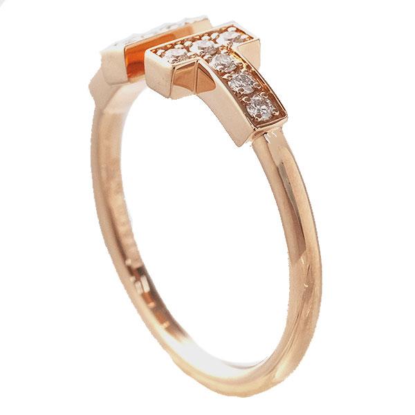 楽天市場】送料無料 本物 TIFFANY＆Co. ティファニー T ダイヤモンド