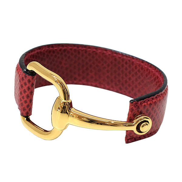 楽天市場】送料無料 本物 GUCCI オールドグッチ ホースビットバングル