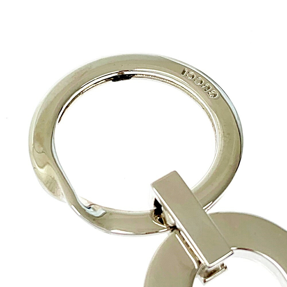楽天市場】【中古】GUCCI グッチ メタル Gロゴ キーリング 男女兼用
