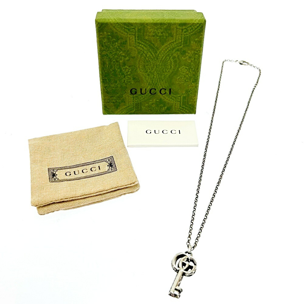 楽天市場】【中古】【箱付き】 GUCCI グッチ シルバー アラベスク