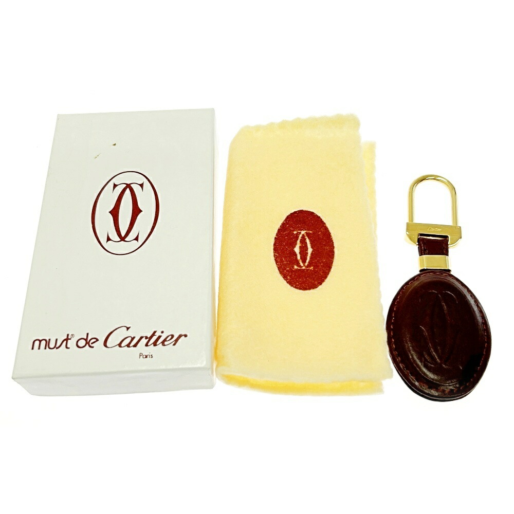 楽天市場】【中古】【箱付き】 CARTIER カルティエ レザー マスト