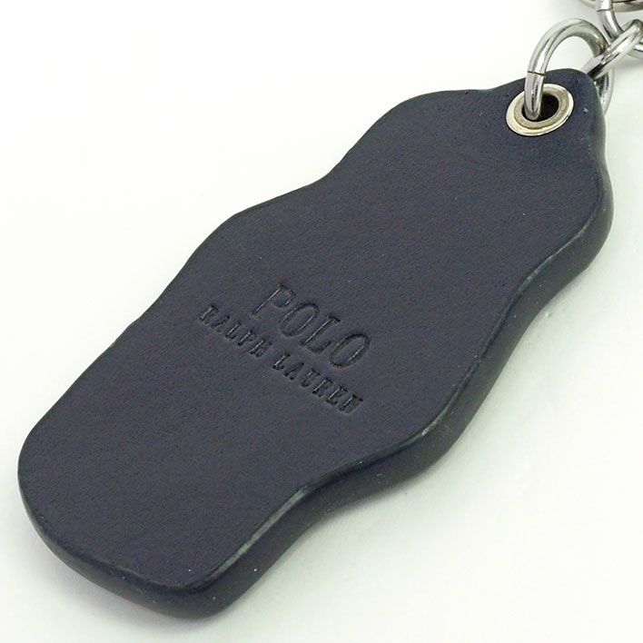 楽天市場】【美品】ラルフローレン Polo ベア レザー キー フォブ
