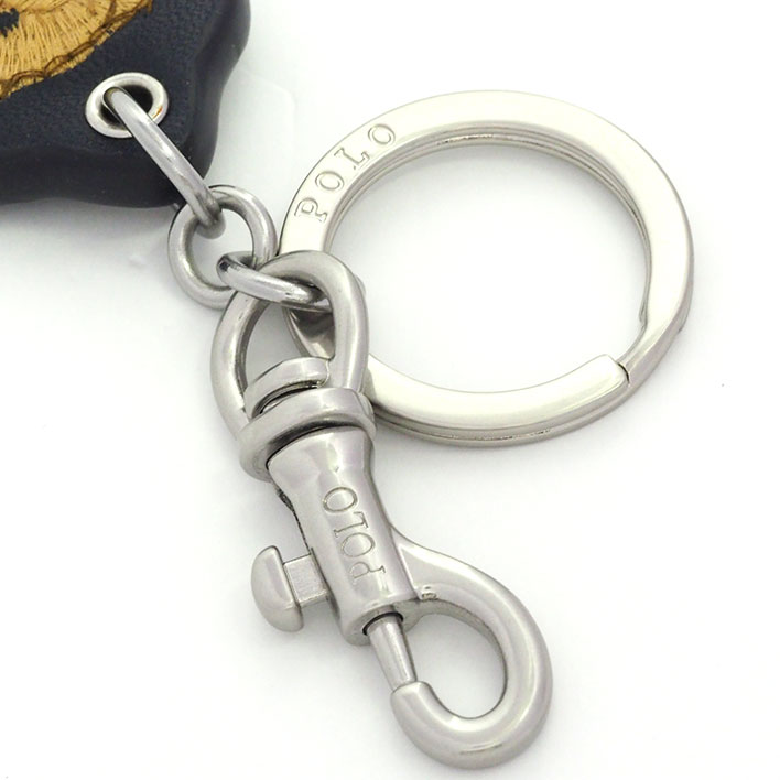 楽天市場】【美品】ラルフローレン Polo ベア レザー キー フォブ