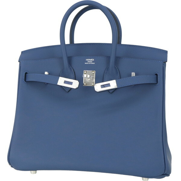 楽天市場】【新品】 エルメス バーキン 25 スイフト ブルータイ