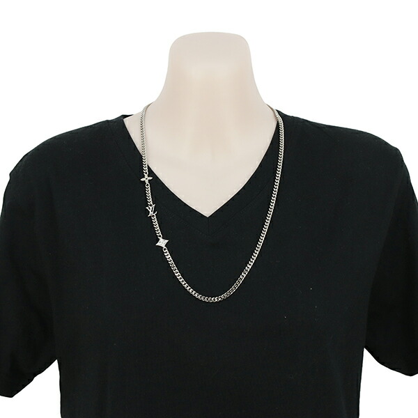 楽天市場】【10%OFF】 ルイヴィトン ネックレス モノグラム ロウ