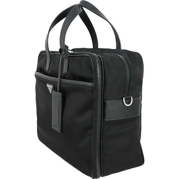 楽天市場】【10%OFF】 プラダ ビジネスバッグ ナイロン サフィアーノ