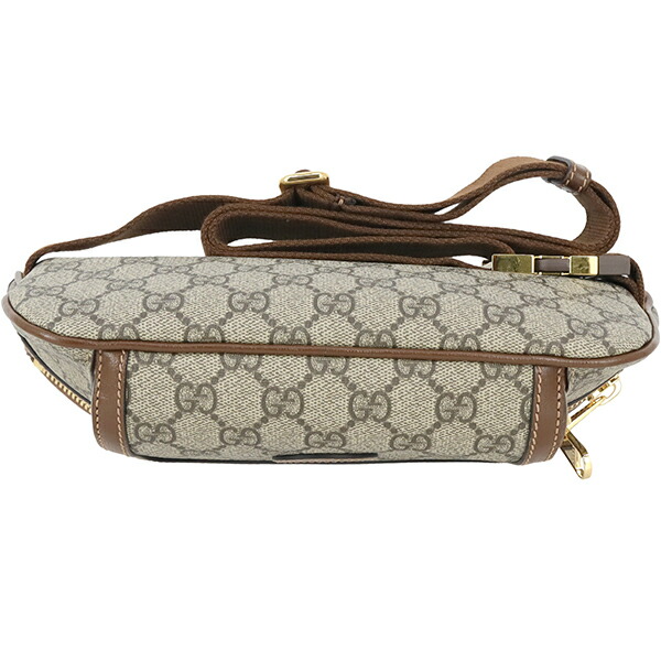 楽天市場】【未使用品】 グッチ ボディバッグ GG ラージ ベルトバッグ