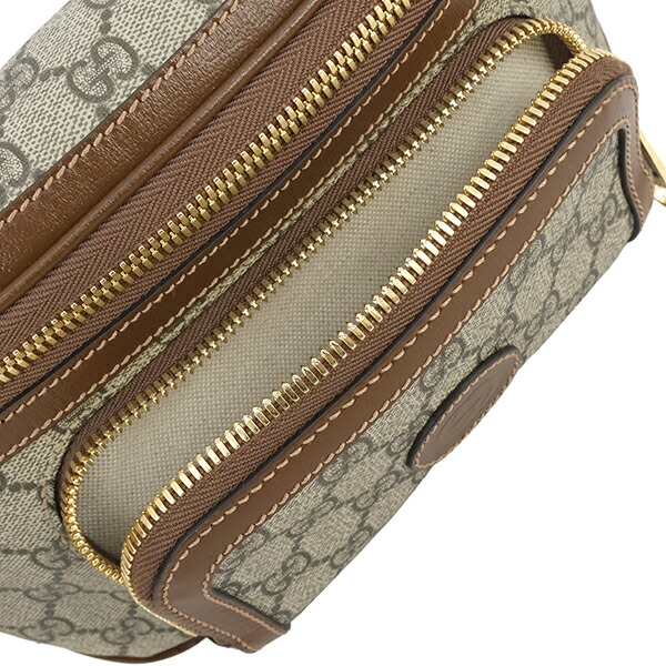 楽天市場】【未使用品】 グッチ ボディバッグ GG ラージ ベルトバッグ