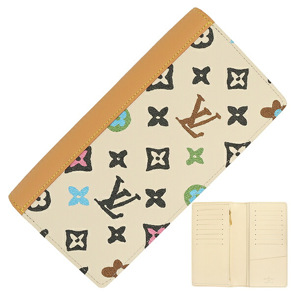 楽天市場】【新品】 ルイヴィトン 長財布 ポルトフォイユ ブラザ