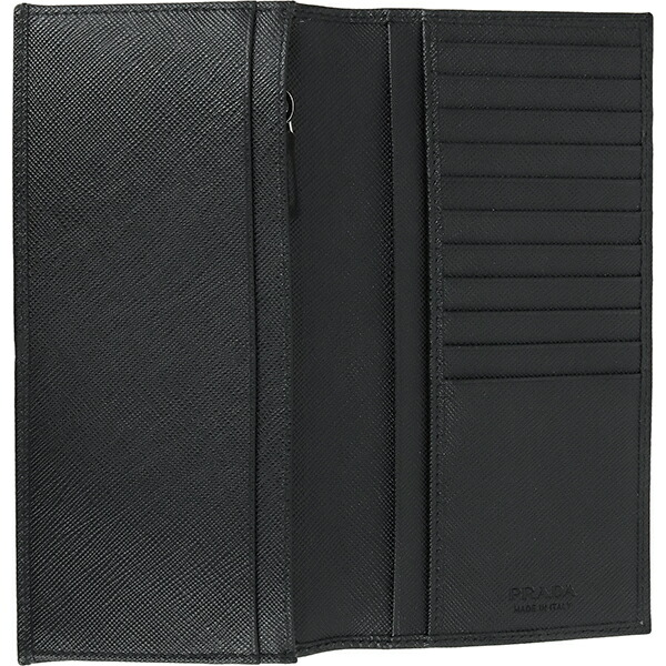 楽天市場】【超美品】 プラダ 長財布 二つ折り財布 サフィアーノ