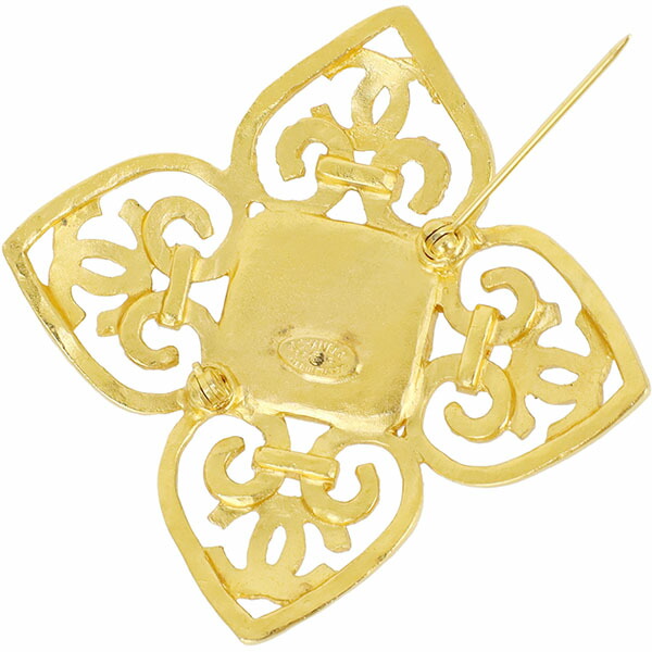 楽天市場】【20%OFF】 シャネル ブローチ ヴィンテージ カラーストーン