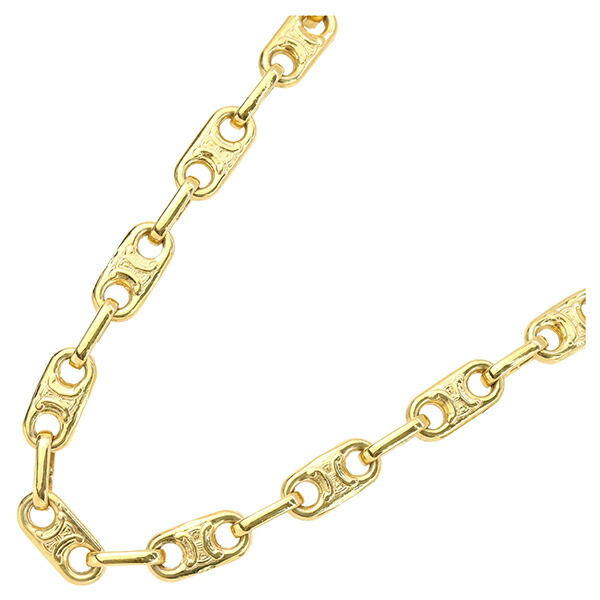 楽天市場】【20%OFF】 セリーヌ ロングネックレス マカダム GP