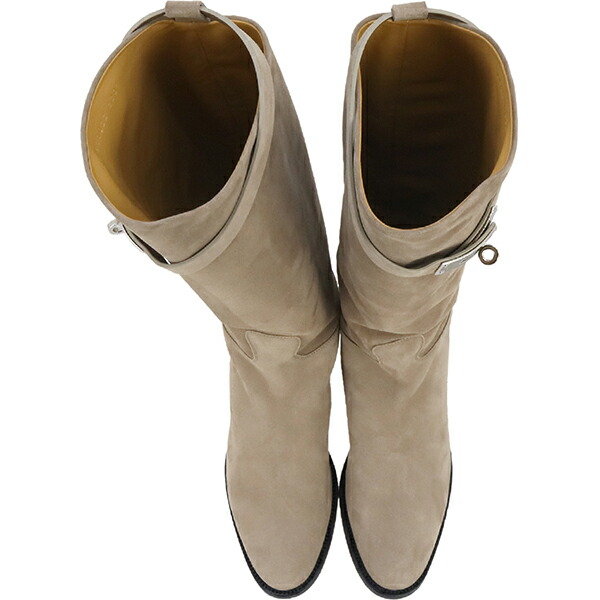 楽天市場】エルメス ロングブーツ ジャンピング レザーブーツ