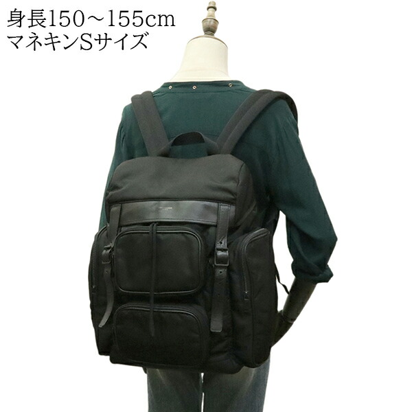 楽天市場】サンローラン バックパック シティマルチポケット ナイロン