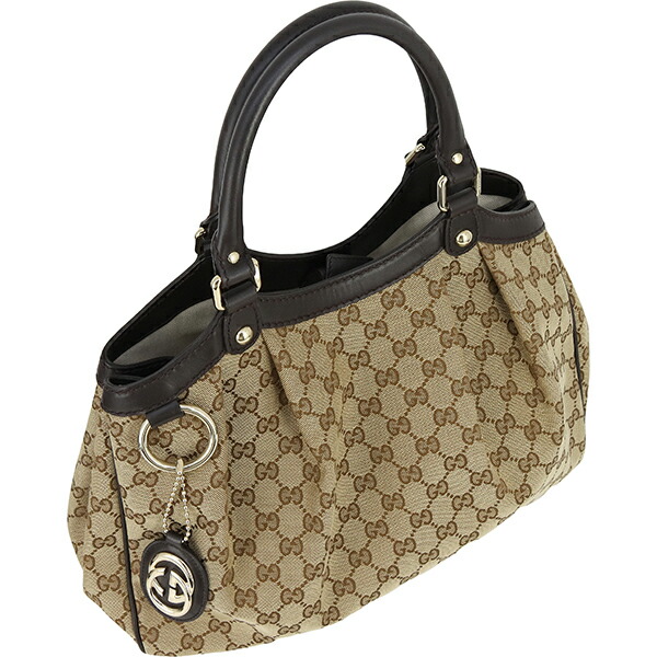 楽天市場】【美品】 グッチ ハンドバッグ スーキー GGキャンバス