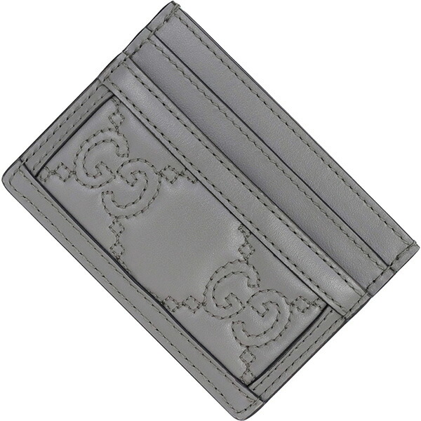 楽天市場】【未使用品】 グッチ カードケース GGマトラッセ レザー